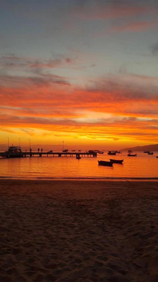 Casa Com Por Do Sol Em Canto Grande - Casa Beira Mar Bombinhas Exterior foto